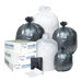 30 Gallon High Density Can Liner, 10 Micron in Clear