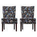 Dunley Fabric Slipper Chair (Set of 2)