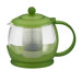 Prosperity Teapot with BPA Free Shut Off Infuser in Green