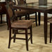 Montblanc Counter Height Dining Chair in Multi-Step Merlot