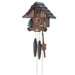 Small Painted Flower Cuckoo Clock