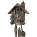 8" Cuckoo Clock with Chimney Sweep