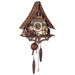 13.5" Quartz Cuckoo Clock with Clock Peddler and Mill Wheel