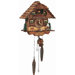 10" Musical Quartz Chalet Cuckoo Clock with Woodchopper