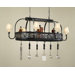 Leaf Chandelier Pot Rack