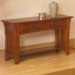 Mission Style Console Table