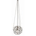 Beck Faceted 1 Light Globe Pendant
