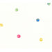 Whimisical Wallpaper Polka Dots Wallpaper in Primary