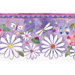 Whimsical Children's Vol. 1 Groovy Flower Die-Cut Border in Purple