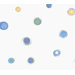 Whimsical Children's Vol. 1 Swirly Dot Wallpaper in Blue