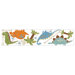 Dino Might Freestyle Peel and Stick Decal in Blue / Green