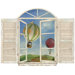 Balloon Window Wall Decal