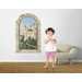 Castle Window Main Gate Wall Decal