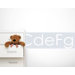 Alphabetical Mural Style Border