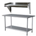 Sportsman Stainless Steel Work Table with Shelf