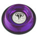 Embossed Dog Bowl in Purple