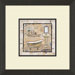 Vintage Bath Time B Framed Art