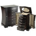 Espresso Contemporary Jewelry Box