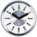 Round Case Clock with Date