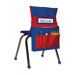 Chairback Buddy, 15"x2"x19", Blue/Red