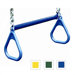 Trapeze Bar with Rings in Blue