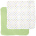 Receiving Blanket in Animal / Sage (2-Pack)