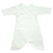 Organic Muslin Wrap Gown in White