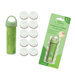 Disposable Compressed Wipes Tube with 10 Pack Refill