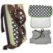 Organic Burp and Wash Gift Set in Diamond Eye