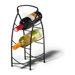 Bistro 3 Bottle Wine Rack