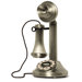 The Candlestick Phone in Brushed Chrome
