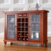 Cambridge Sliding Top Bar Cabinet in Classic Cherry