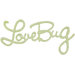 LoveBug Glitter Wall Word