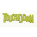 Touchdown Wall Word (No Glitter)