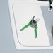 Removable Work Surface for DIT Laundry Sinks in White