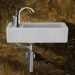 Solutions Wall Mounted Right Hand Bathroom Sink