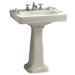 Lutezia 27" Pedestal Bathroom Sink