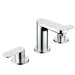Eurosmart Widespread Bathroom Faucet with Double Lever Handles