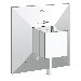 Allure Brilliant Thermostatic Valve Trim with Aquadimmer