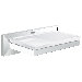 Allure Brilliant Bathroom Shelf with Soap Dish