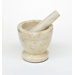 Champagne Marble Pestle and Mortar in Natural