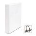 D-Ring Binder, w/ Pockets, 1-1/2" Capacity, White