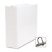 D-Ring Binder, w/ Pockets, 3" Capacity, White