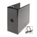 D-Ring View Binder, 5" Capacity, 11x8-1/2", Black