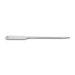 Letter Opener, Nickel Plated, Steel/Silver
