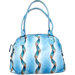 Genuine Leather Printed Hobo Handbag