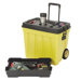 Mobile WorkBox,20-1/2 Gal Cap,23-1/2"x15-1/2"x20-1/4",YW/BK