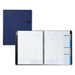Monthly Planner,Notebook,2PPM,9-1/8"x11-1/8"x5/8",Blue, 2013