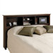 Manhattan Storage Bookcase Headboard