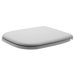 D-Code Elongated Toilet Seat and Cover in White
